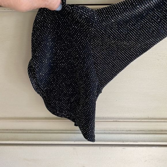 Karen Kane Long sleeved V neck sparkle dress M - Picture 4 of 7